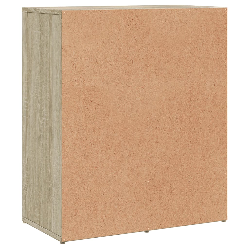 Komoda 2 kom sonoma hrast 60 x 31 x 70 cm od konstruiranog drva