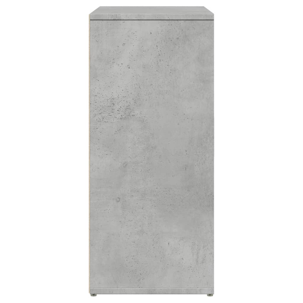 Komode 2 kom beton sive 60 x 31 x 70 cm od konstruiranog drva