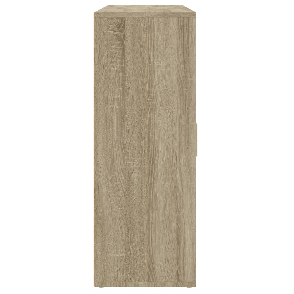 Komoda 3 kom boja hrasta sonome 60x31x84 cm konstruiranog drva