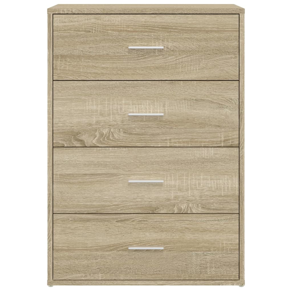 Komoda 2 kom boja hrasta sonome 60x31x84 cm konstruiranog drva