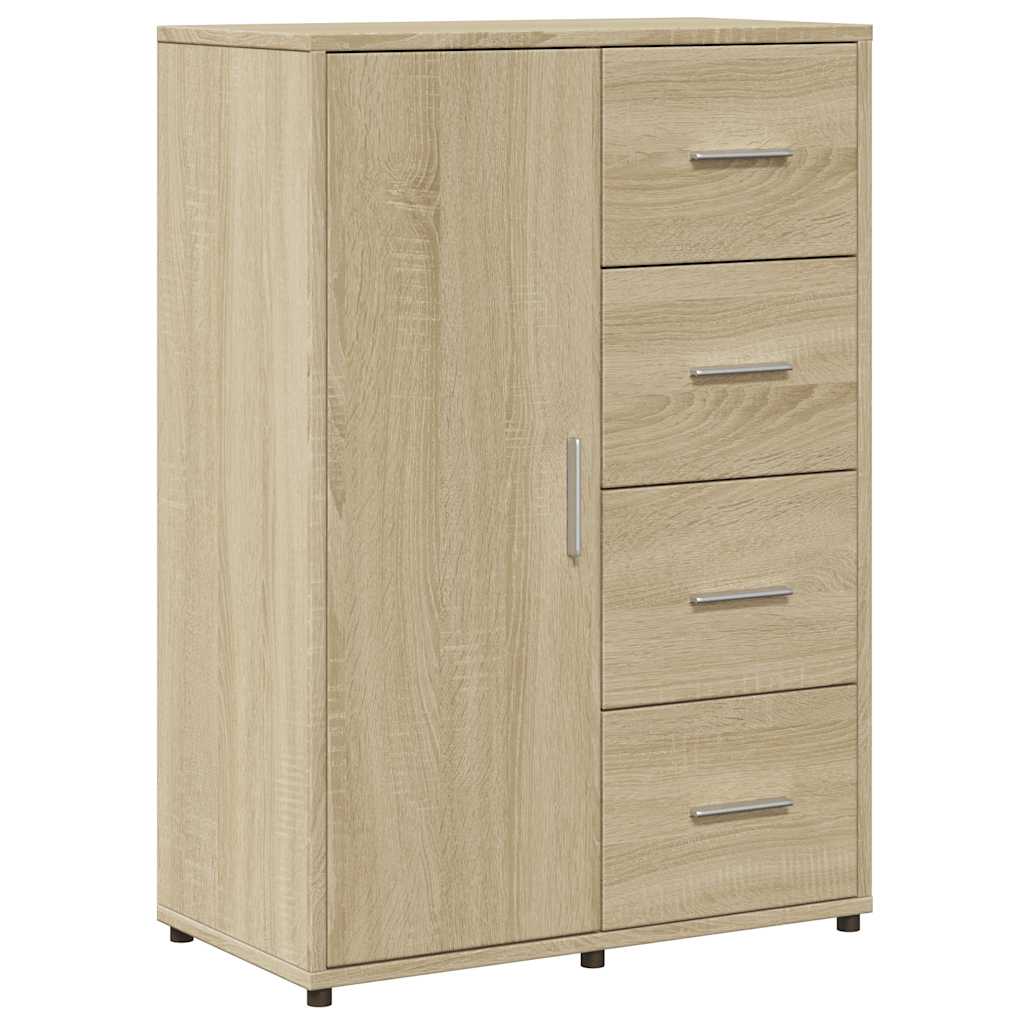 Komoda 2 kom boja hrasta sonome 60x31x84 cm konstruiranog drva