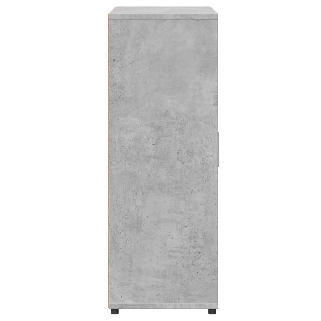 Komoda 2 kom siva boja betona 60x31x84 cm od konstruiranog drva