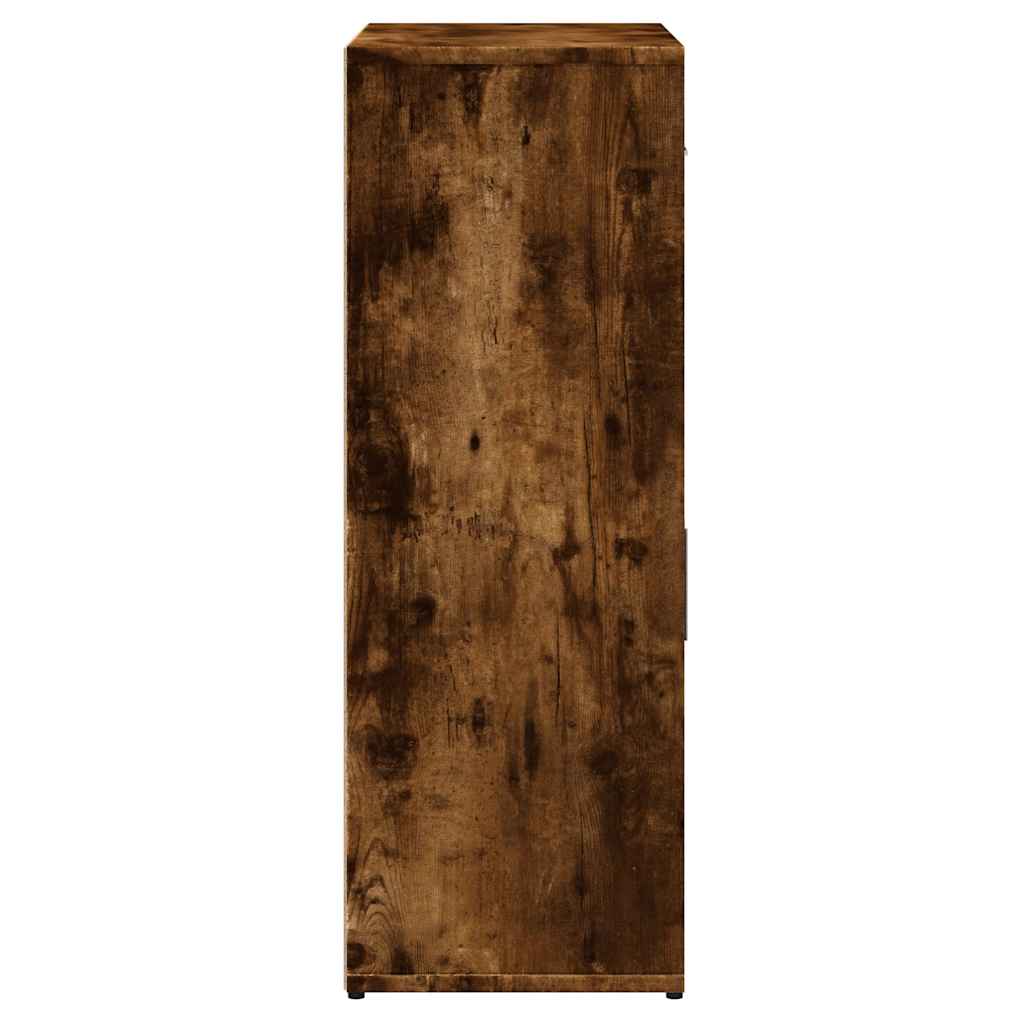 Komoda 2 kom boja dimljenog hrasta 60x30x84cm konstruirano drvo