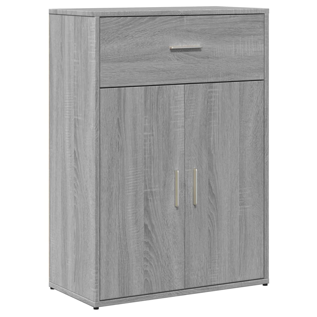 Komoda 2 kom boja hrasta sonome 60x30x84 cm konstruiranog drva
