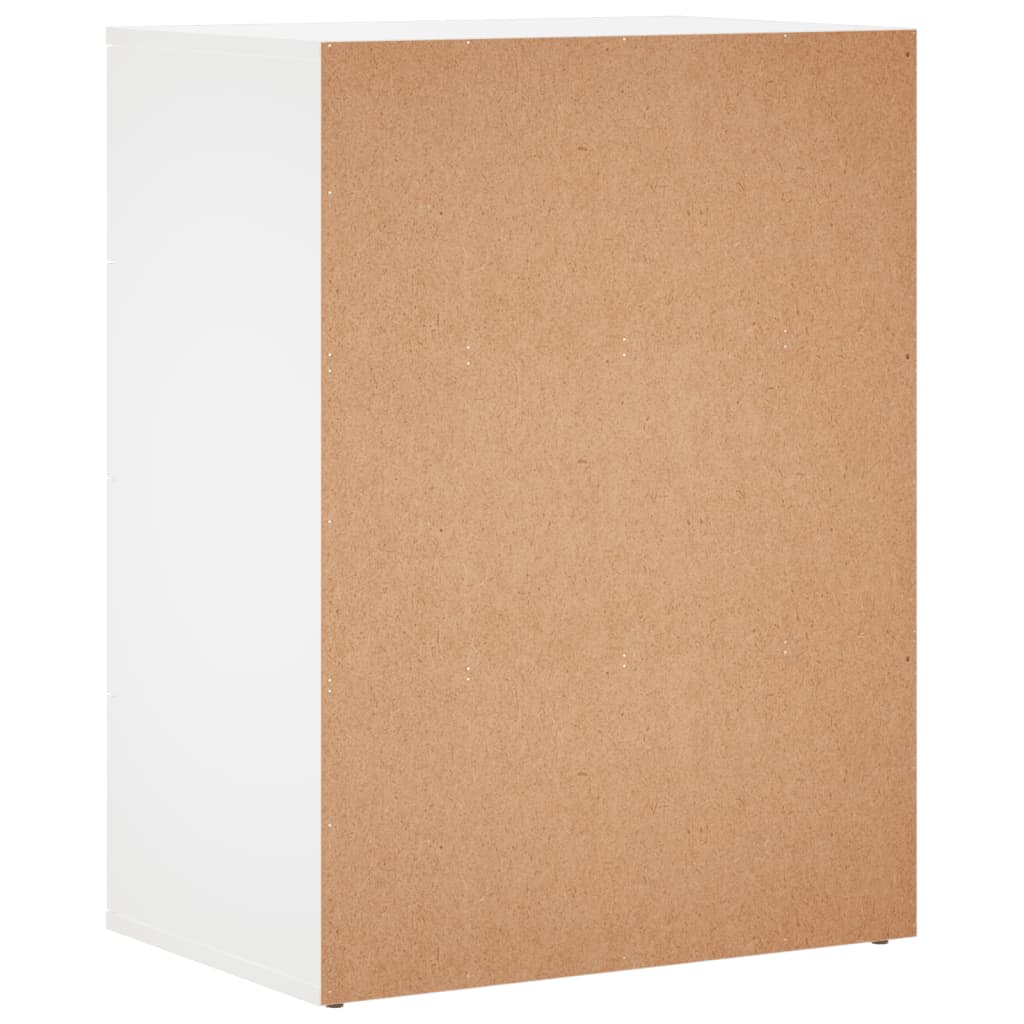 Komoda 2 kom bijela 60x39x80 cm od konstruiranog drva