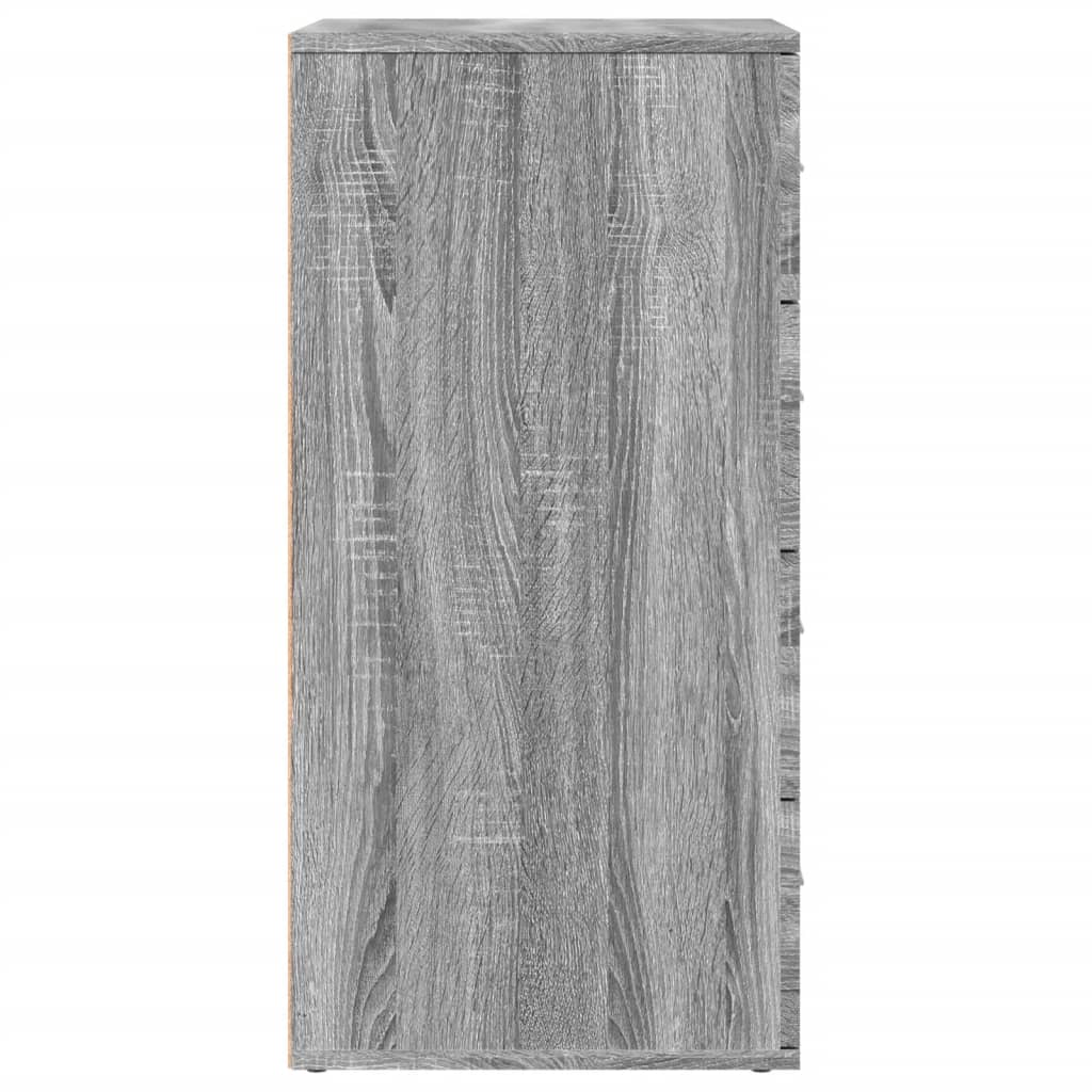Komoda 2 kom boja hrasta sonome 60x39x80 cm konstruiranog drva