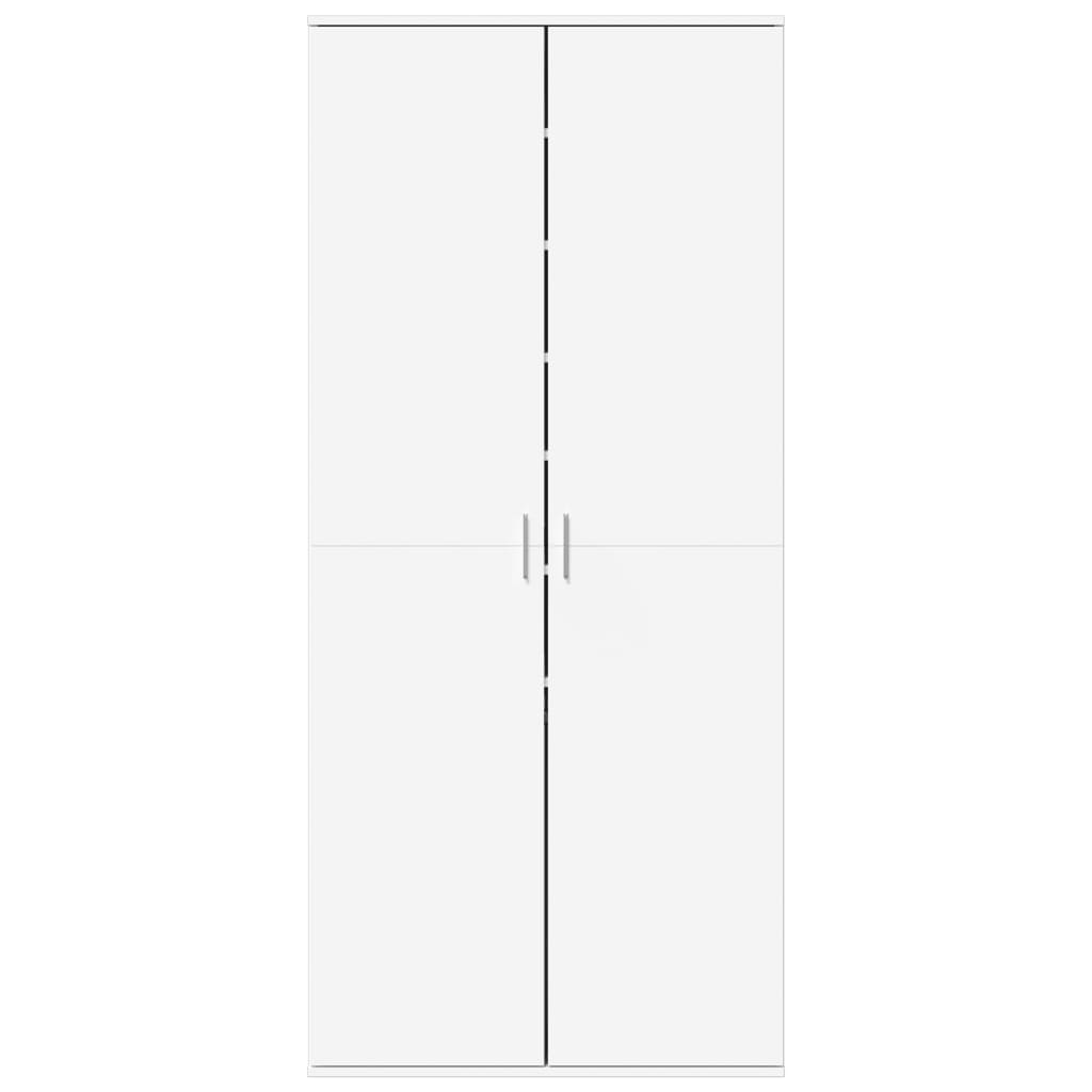 Ormarić za cipele bijeli 80 x 39 x 178 cm konstruirano drvo