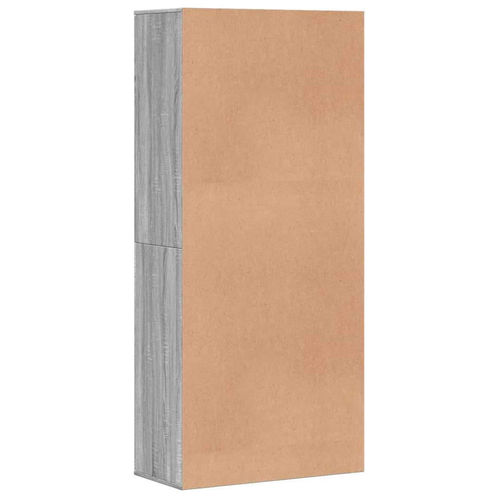 Ormarić za cipele boja hrasta 80x39x178 cm konstruirano drvo