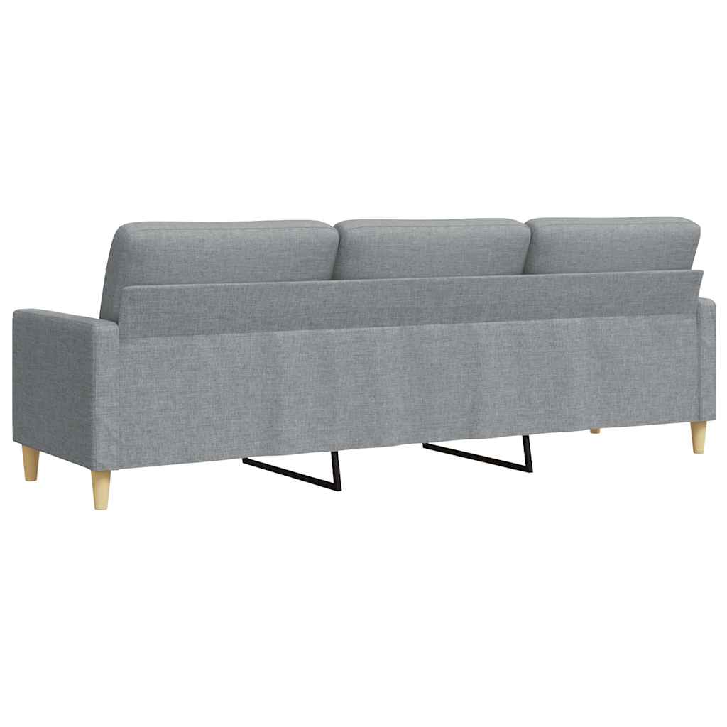 Trosjed od tkanine svjetlosivi 210 cm