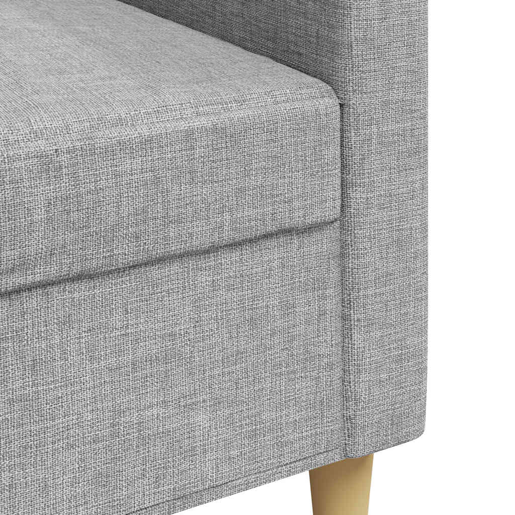 Trosjed od tkanine svjetlosivi 210 cm