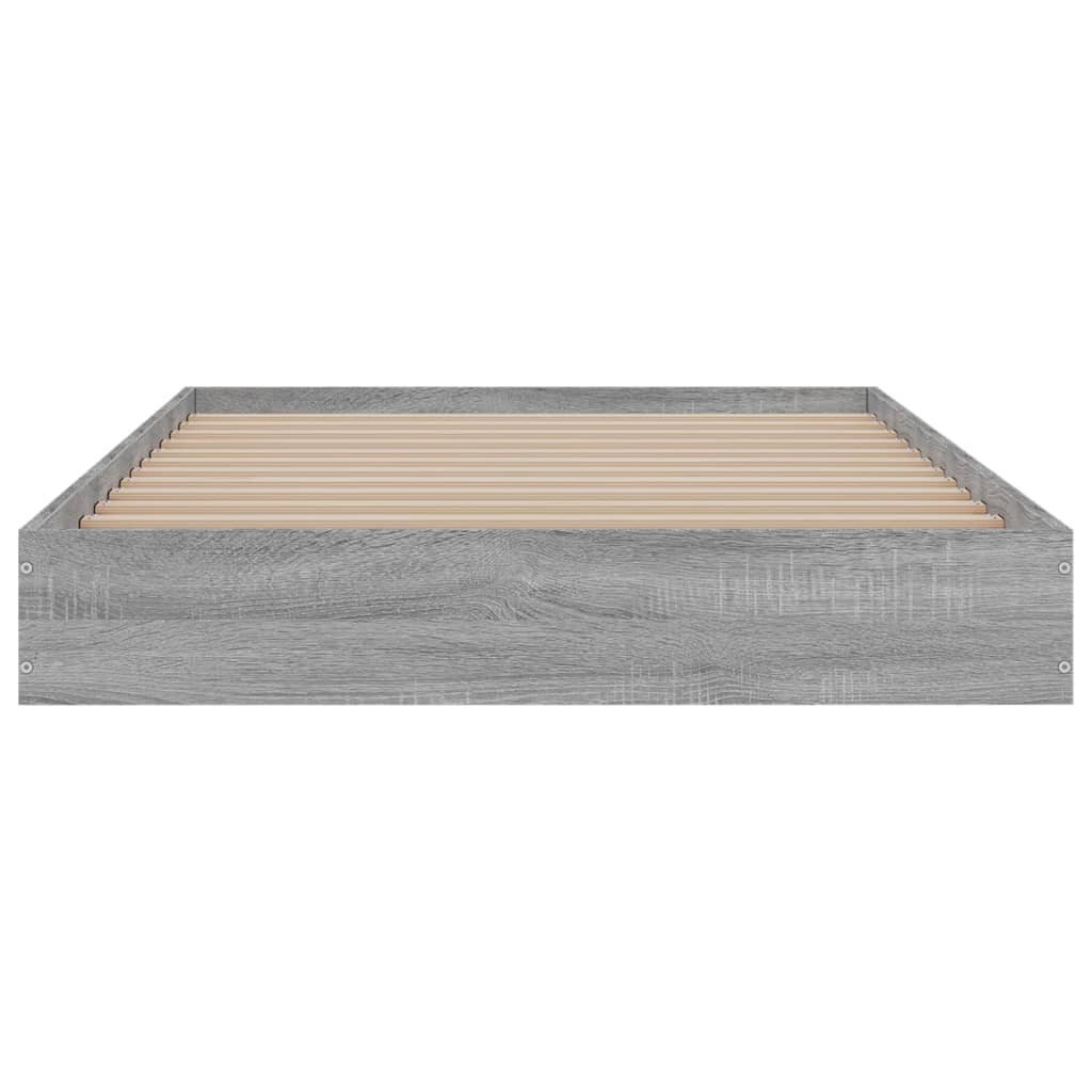 Okvir za krevet boja hrasta 100x200 cm od konstruiranog drva