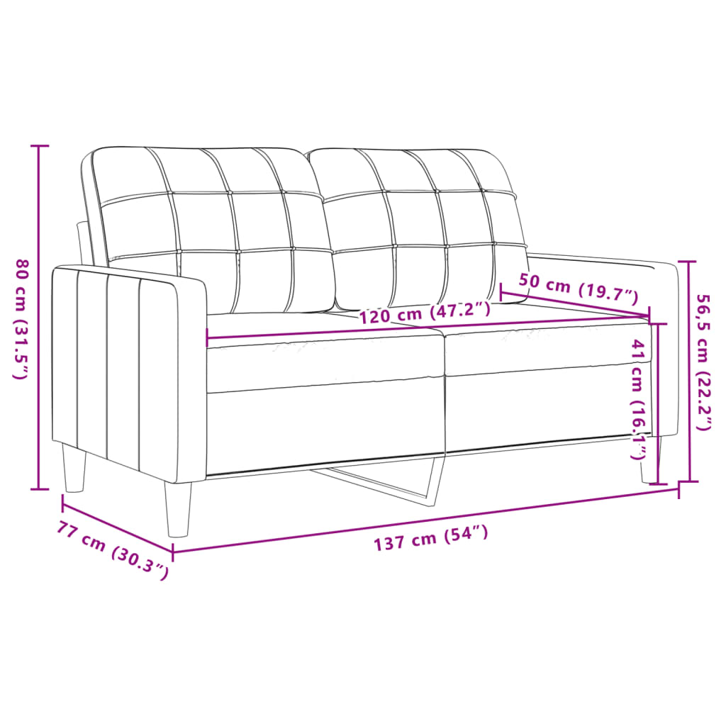 3-dijelni set sofa s jastucima crvena boja vina baršunasti