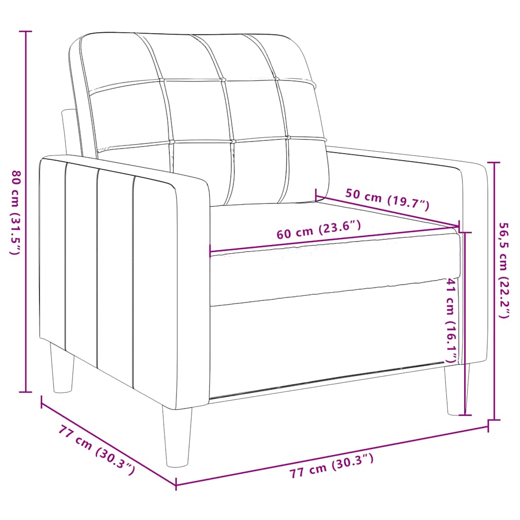 3-dijelni set sofa s jastucima plavi baršunasti