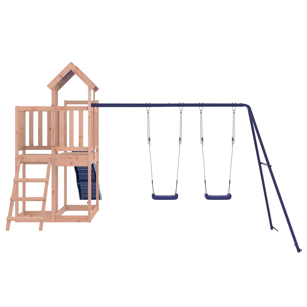 Vanjski set za igru od masivnog drva duglazije