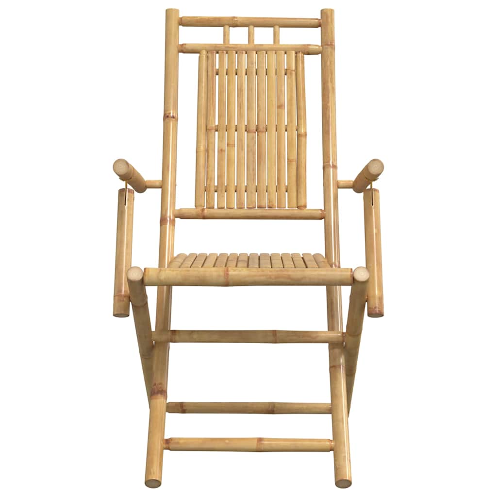 Sklopive vrtne stolice 4 kom 53 x 66 x 99 cm od bambusa