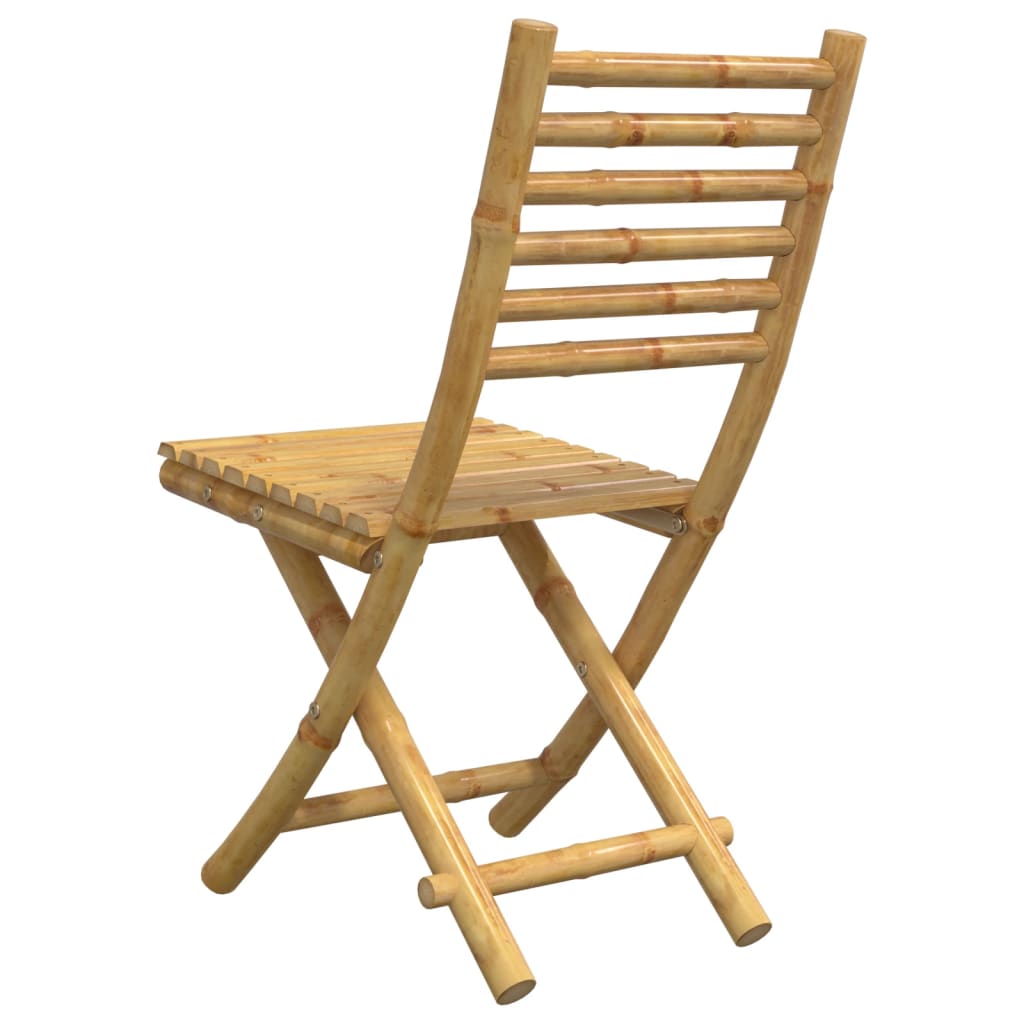 Sklopive vrtne stolice 8 kom 43 x 54 x 88 cm od bambusa
