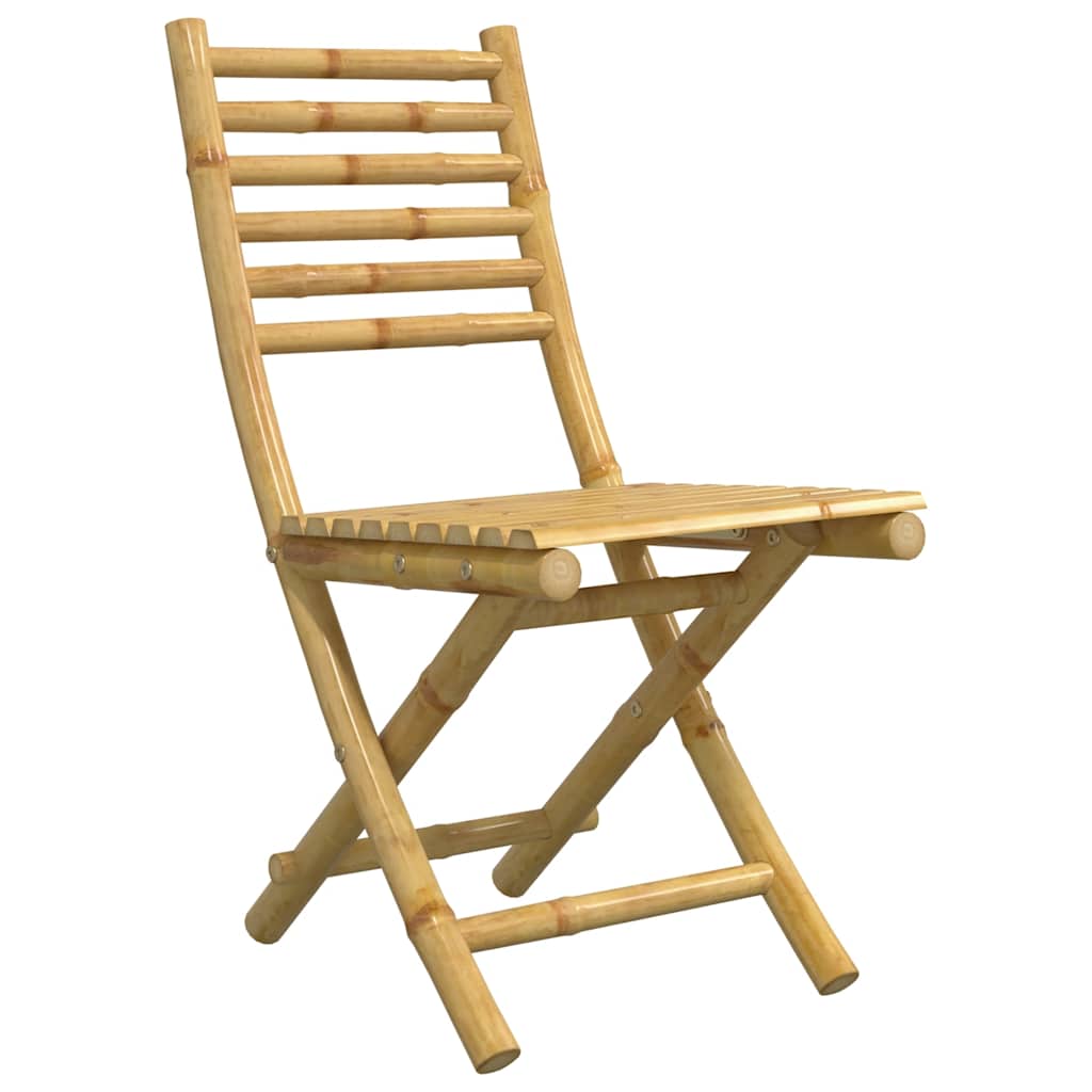 3-dijelni bistro set od bambusa
