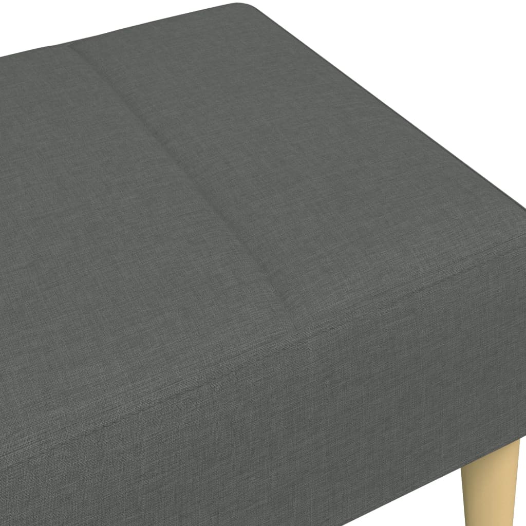 Tabure tamnosivi 77x55x31 cm od tkanine