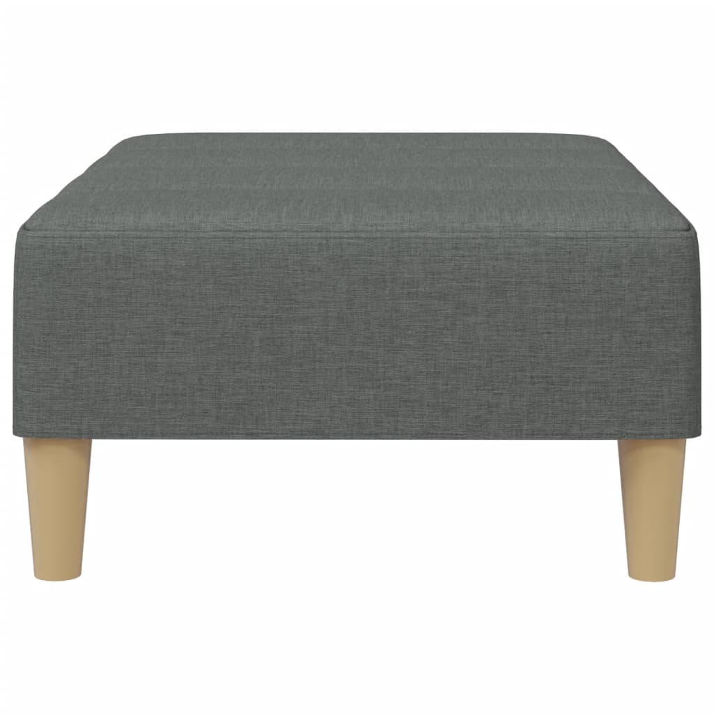 Tabure tamnosivi 77x55x31 cm od tkanine