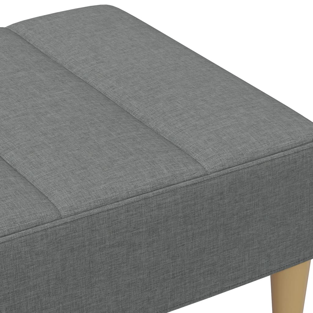 Tabure tamnosivi 77x55x31 cm od tkanine