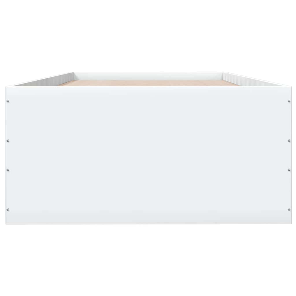 Okvir za krevet bijeli 90x190 cm konstruirano drvo