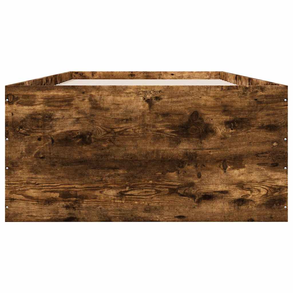 Okvir za krevet boja hrasta 90x190 cm konstruirano drvo