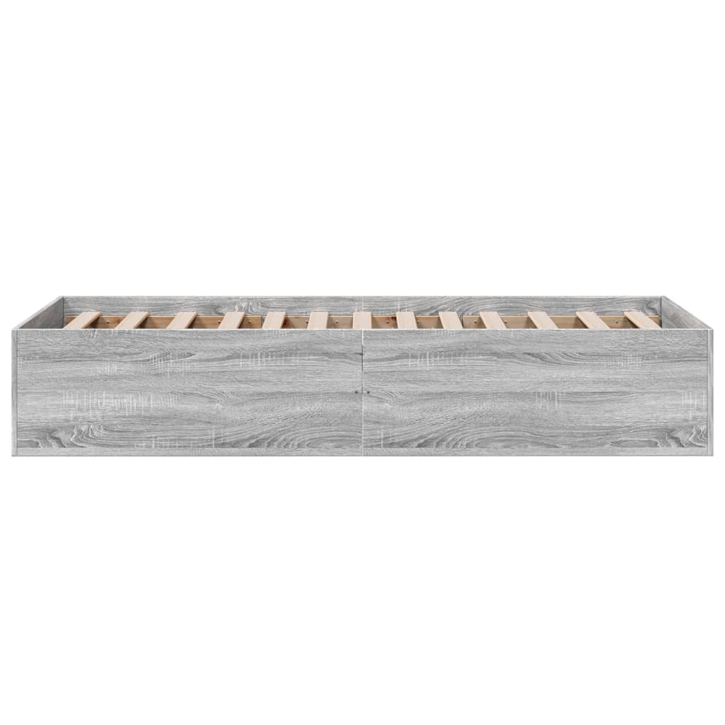 Okvir za krevet boja hrasta 90x200 cm od konstruiranog drva