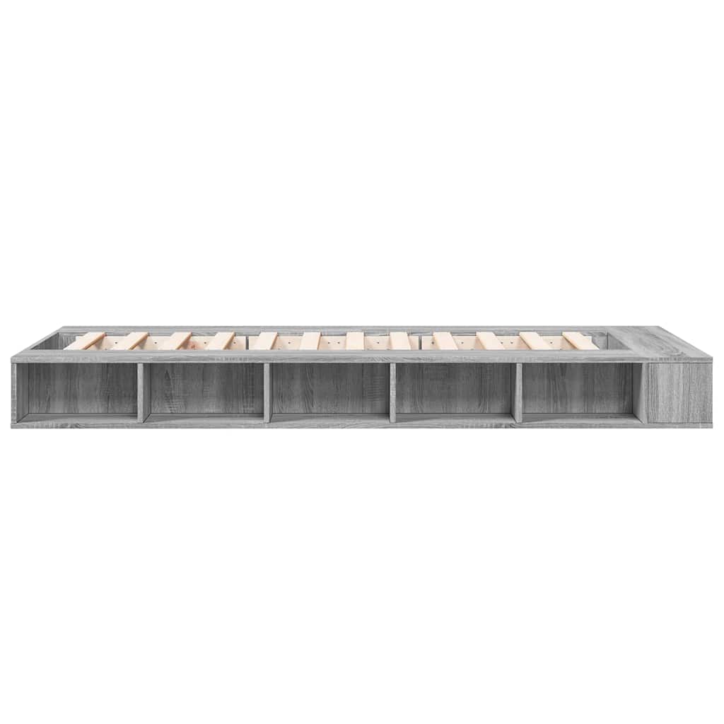 Okvir za krevet boja hrasta 90x200 cm od konstruiranog drva