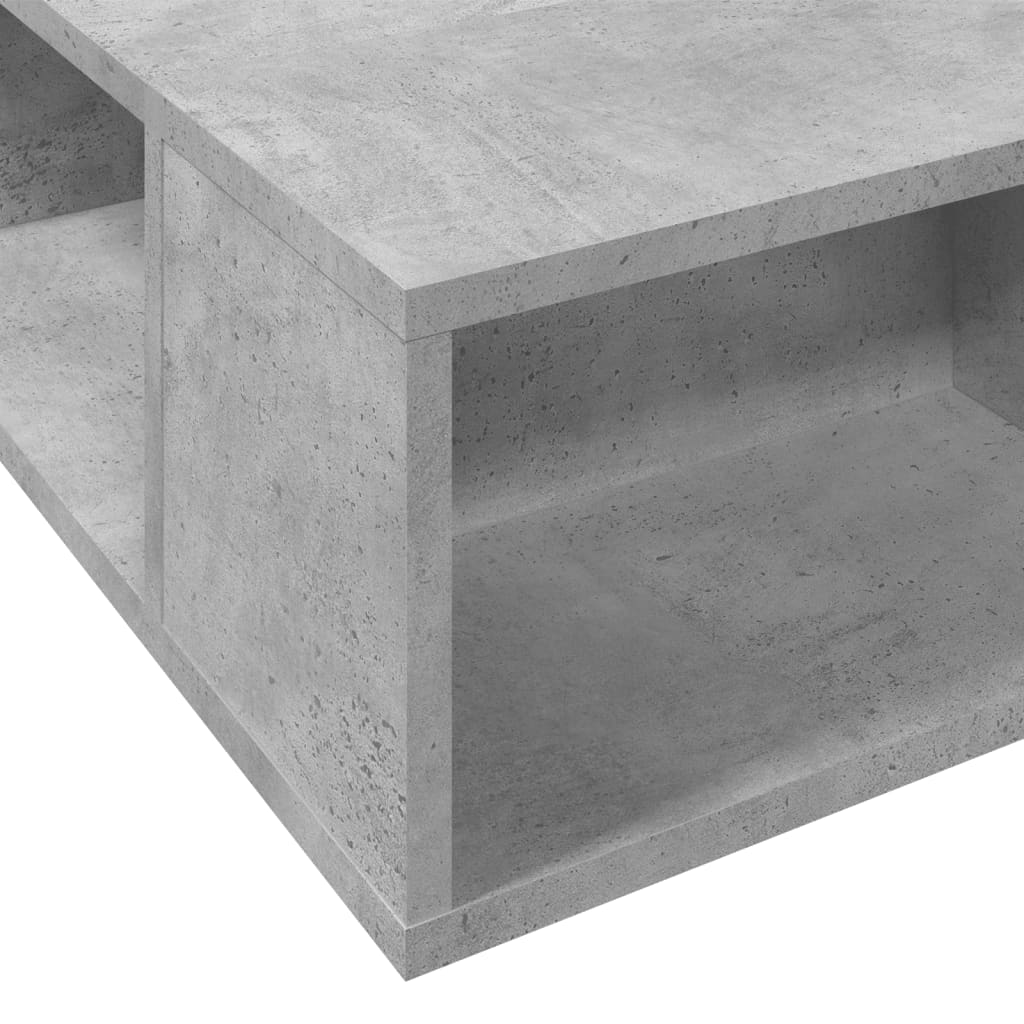 Okvir kreveta boja betona 75x190 cm od konstruiranog drva