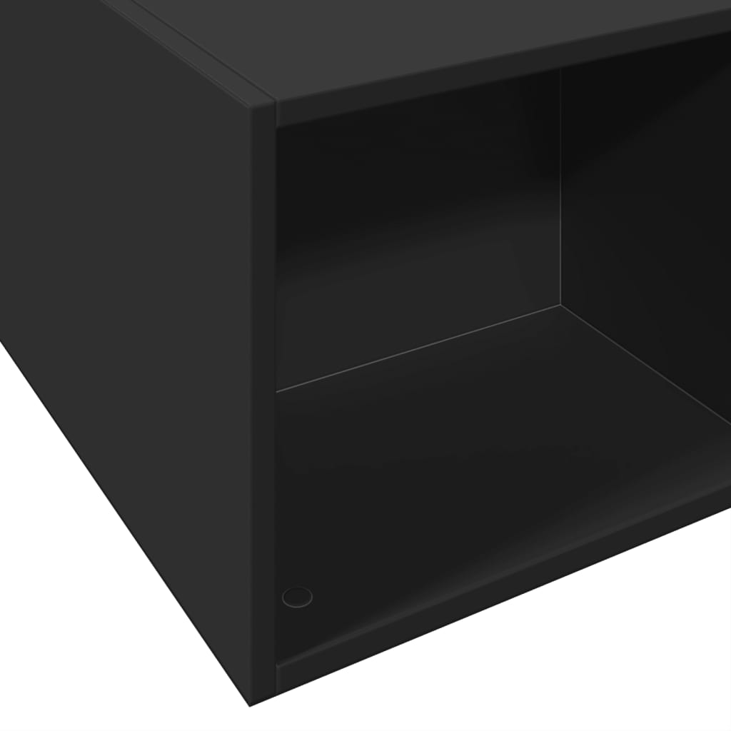Okvir za krevet crni 120x190 cm konstruirano drvo