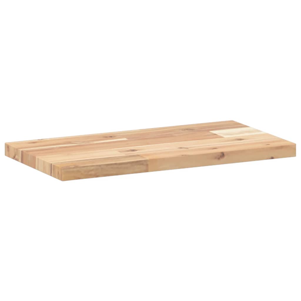 Plutajuća polica 40x20x2 cm Neobrađeno puno drvo akacije