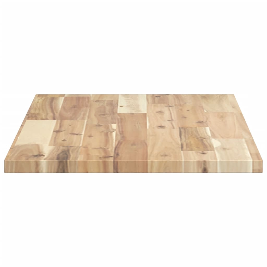 Plutajuća polica 60 x 40 x 2 cm masivno neobrađeno drvo bagrema