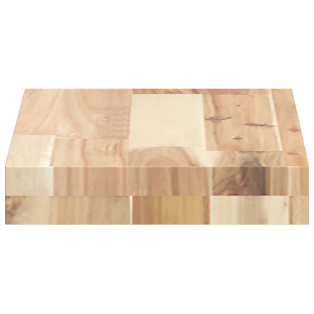 Plutajuća polica 60x20x4 cm Neobrađeno puno drvo akacije