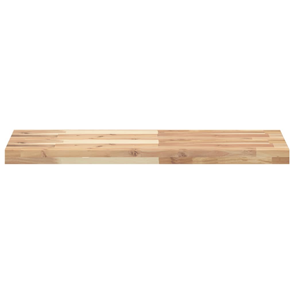 Plutajuće police 3 kom 100x30x4 cm Neobrađeno puno drvo akacije