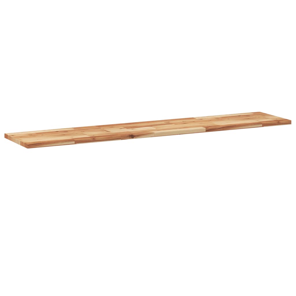 Plutajuće police 4 kom 120x30x2 cm Masivno drvo akacije s uljnim premazom