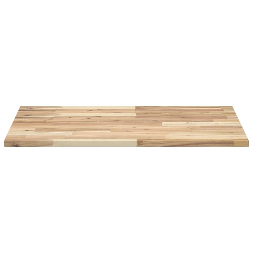 Površina za umivaonik neobrađena 80 x 60 x 2 cm od drva bagrema