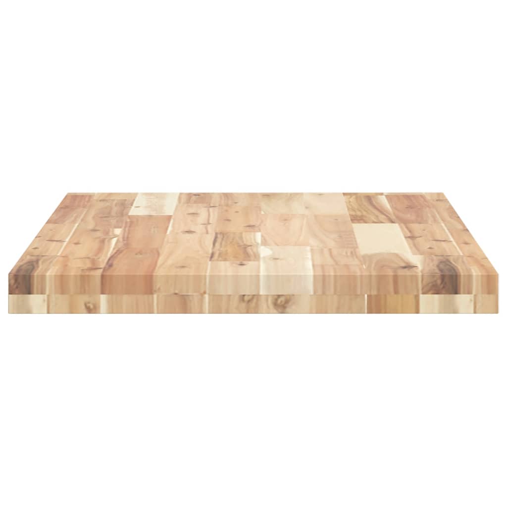 Površina za umivaonik neobrađena 120x50x4 cm od drva bagrema