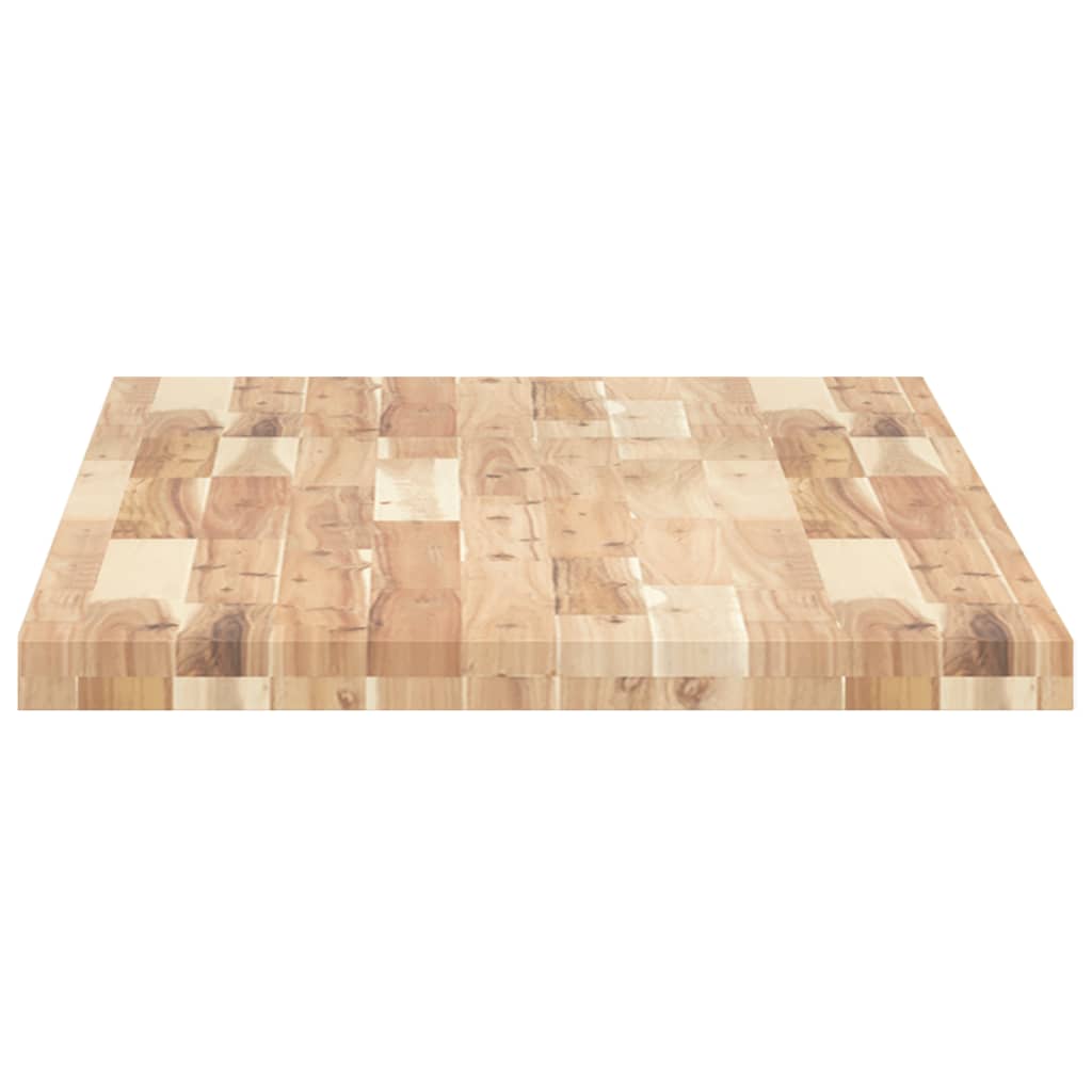 Površina za umivaonik neobrađena 120x60x4 cm od drva bagrema