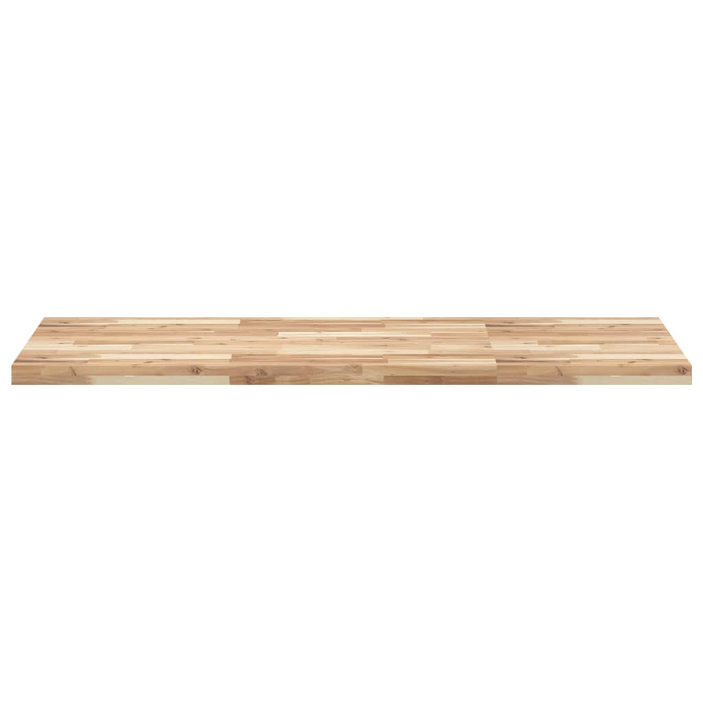 Površina za umivaonik neobrađena 140x60x4 cm od drva bagrema