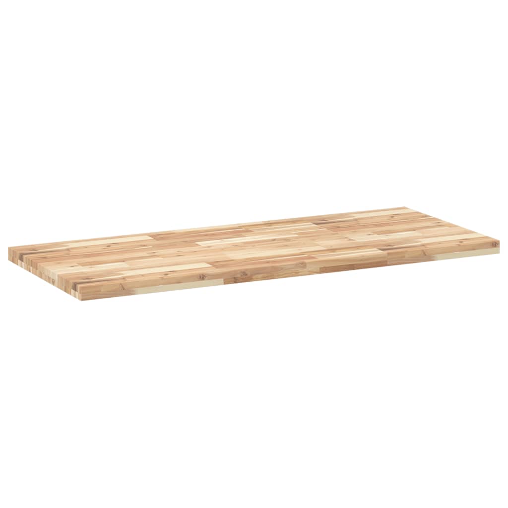 Površina za umivaonik neobrađena 140x60x4 cm od drva bagrema