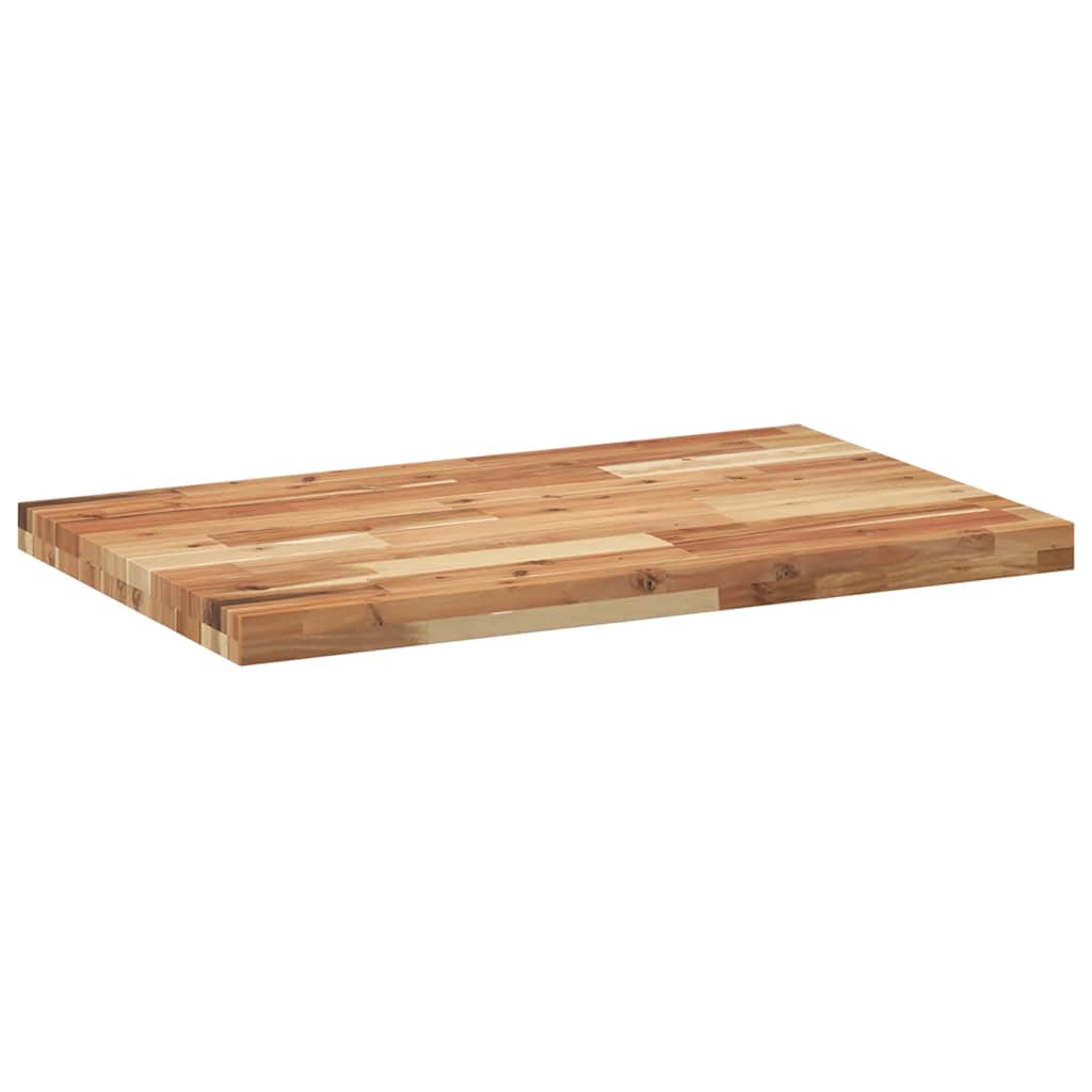 Ploča za umivaonik s uljnim premazom 120x50x4 cm drvo bagrema