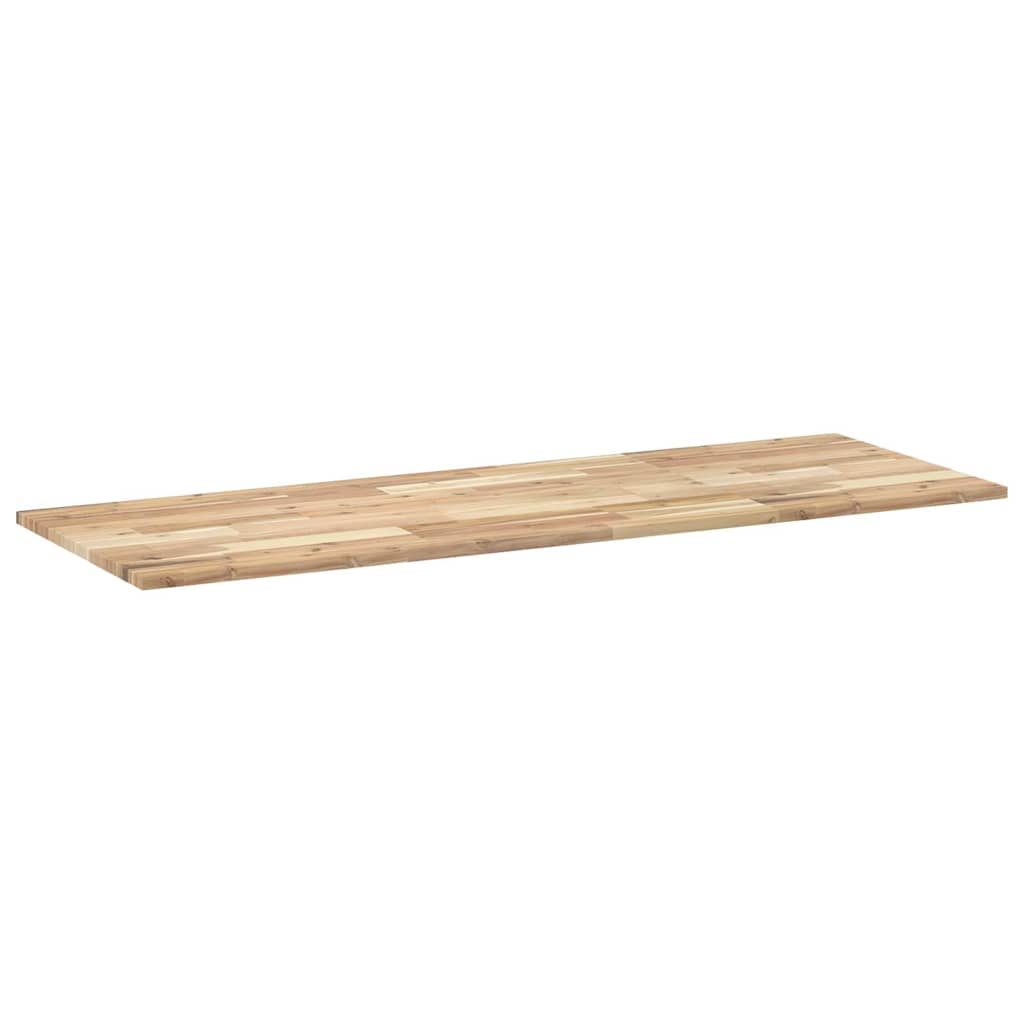 Ploča za radni stol neobrađena 160x50x2 cm od bagremovog drva