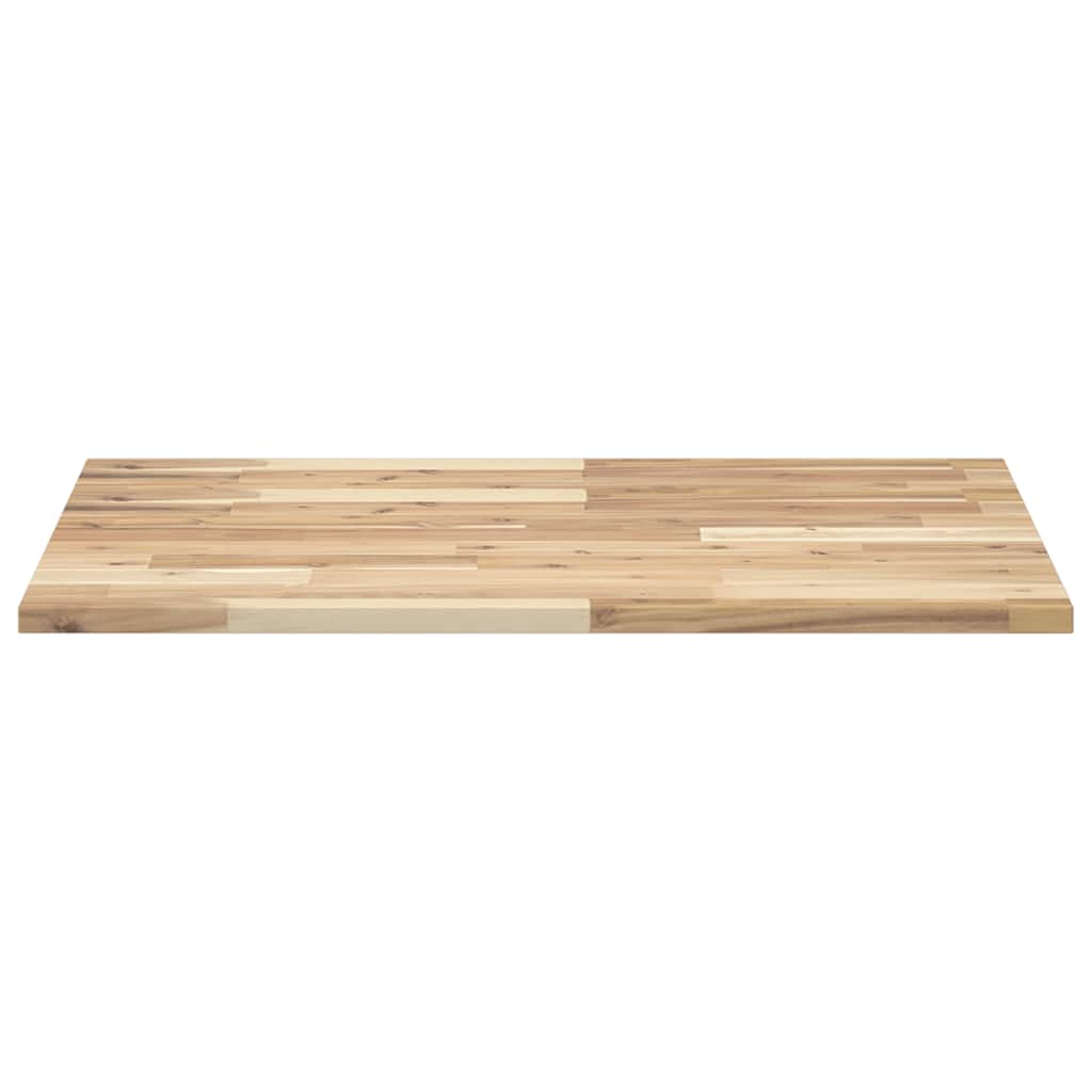 Ploča za radni stol neobrađena 80x60x2 cm od bagremovog drva