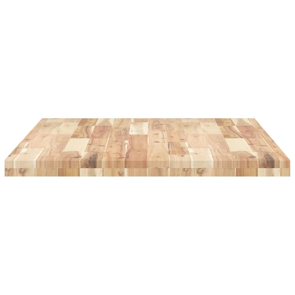 Ploča za radni stol neobrađena 100x70x4 cm od bagremovog drva
