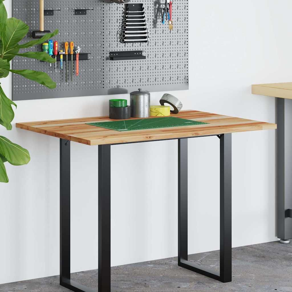 Ploča za radni stol s uljnim premazom 80x70x2 cm drvo bagrema