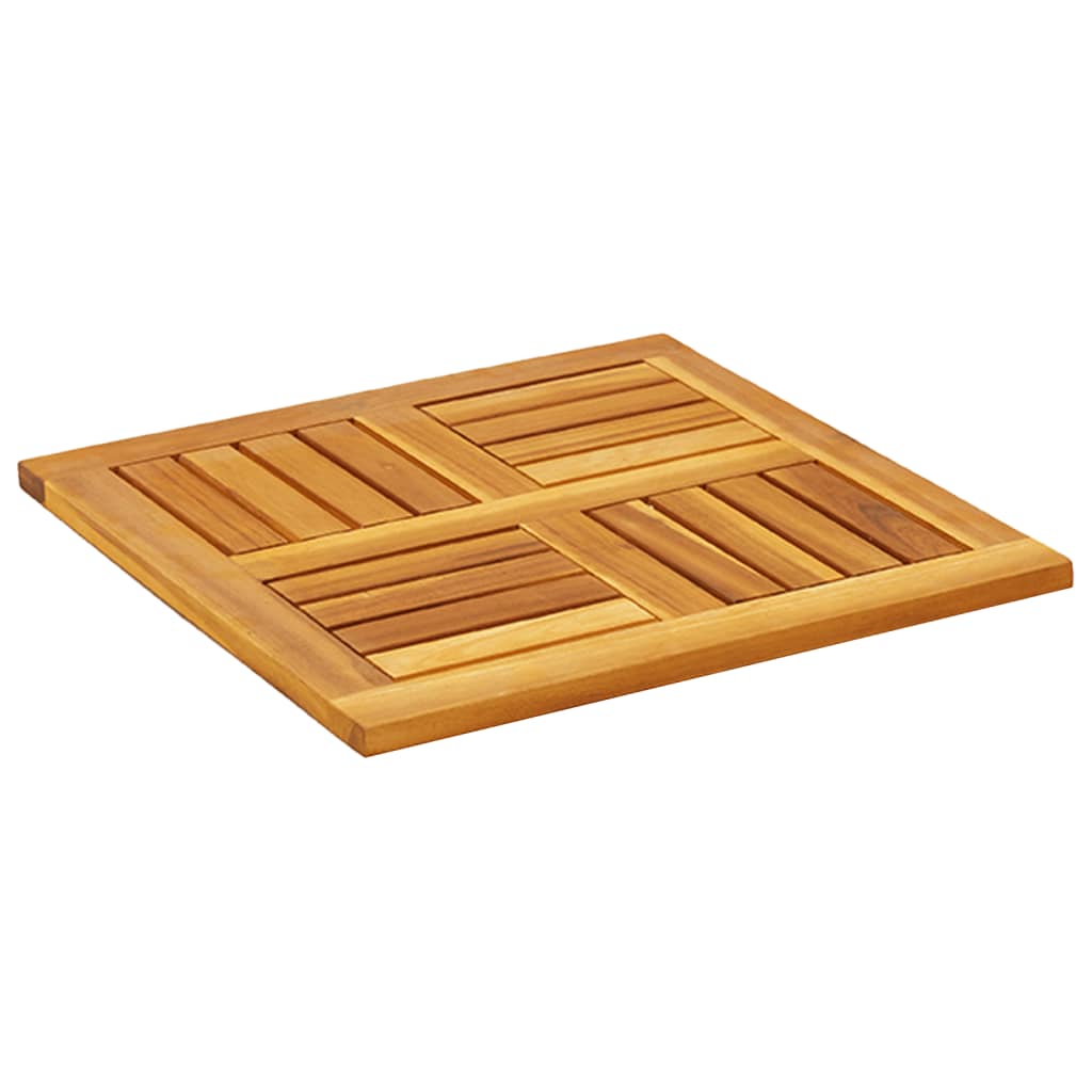 Stolna ploča 50x50x2 cm četvrtasta od masivnog drva bagrema