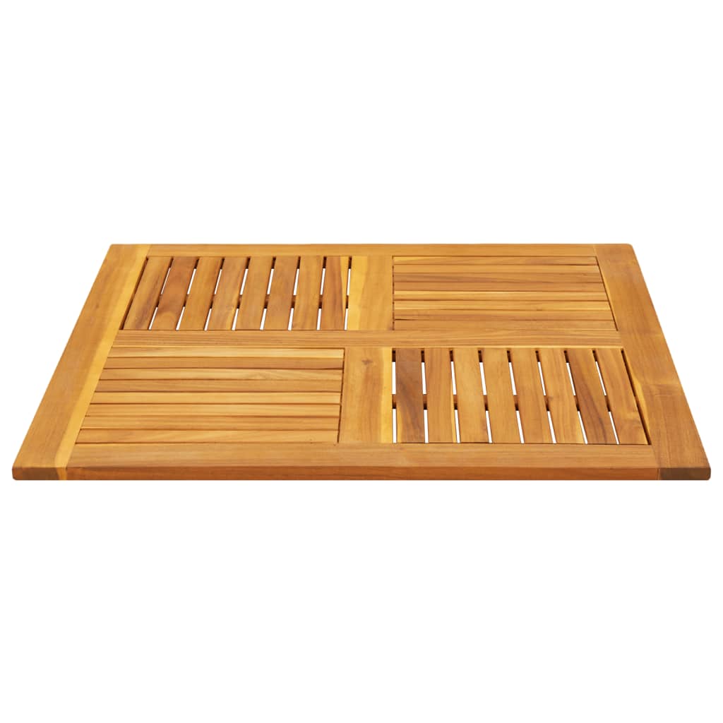 Stolna ploča 90x90x2,2 cm četvrtasta od masivnog drva bagrema