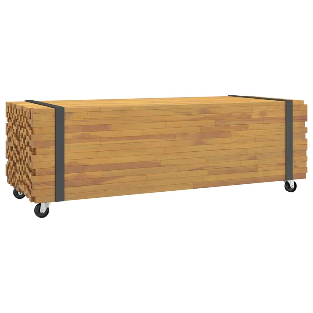 Stolić za kavu 110x45x35 cm od masivne tikovine