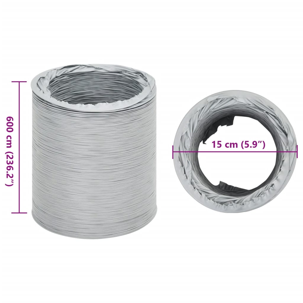 Ispusno crijevo PVC 6 m Ø 15 cm