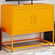 TV ormarić boja senfa 68,5 x 39 x 60,5 cm čelični